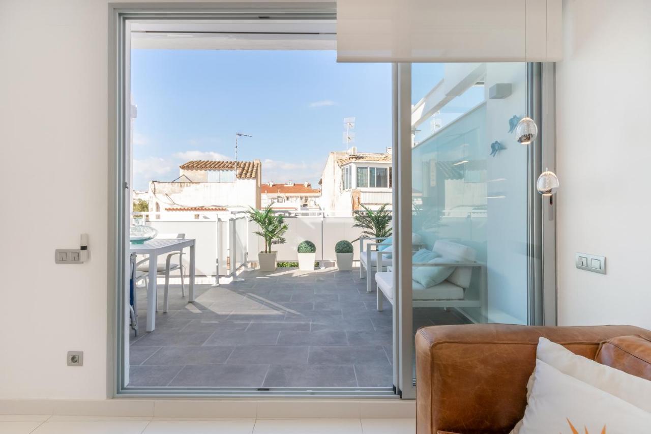 Beach Penthouse Sitges Rentals Екстер'єр фото
