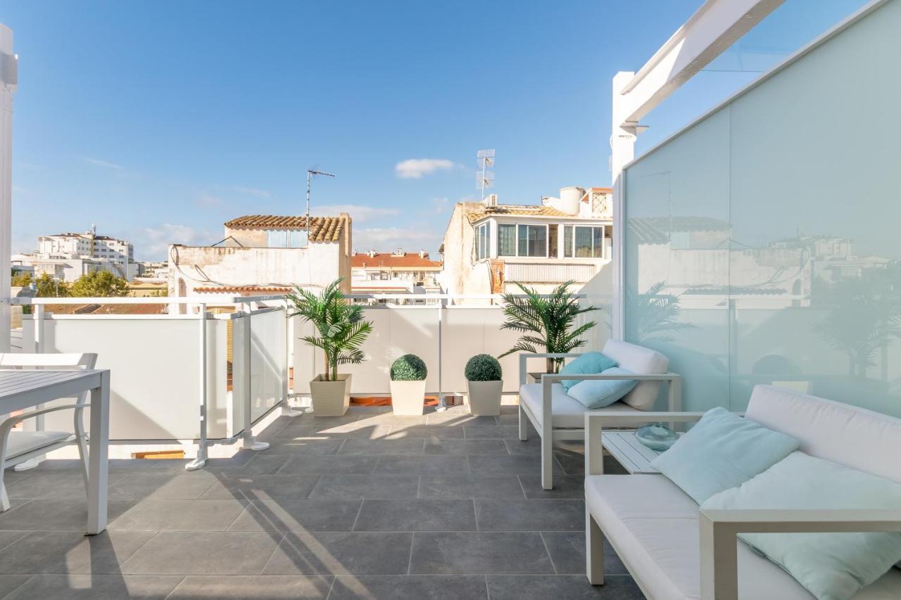 Beach Penthouse Sitges Rentals Екстер'єр фото